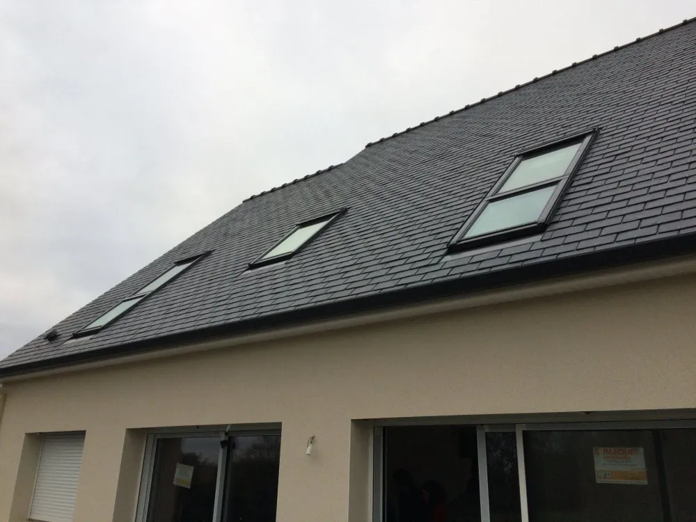 pose de velux à Les Touches